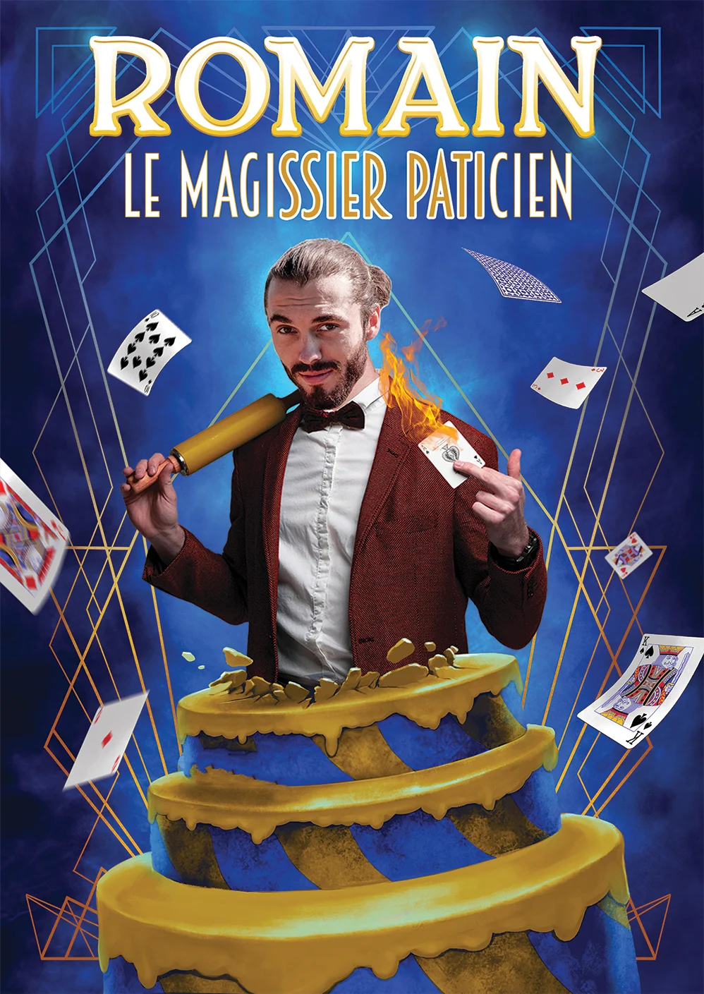 Affiche originale de Romain, le Magissier Paticien